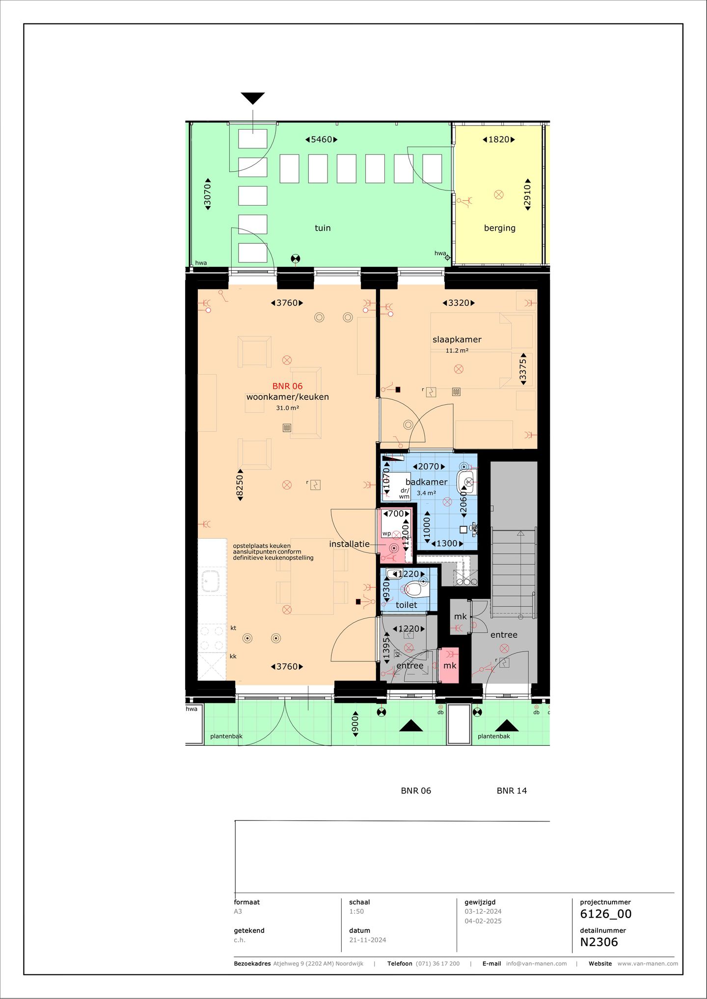 Foto 5 van Herenstraat 68B (Bouwnr. 06)