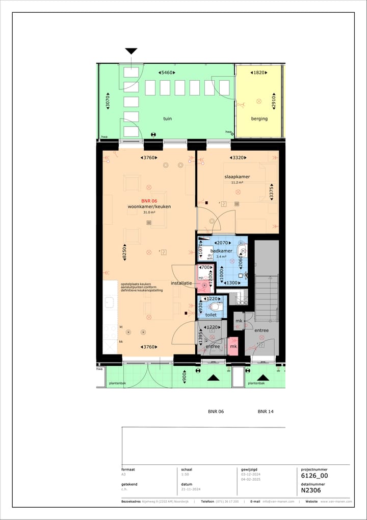 Foto 5 van Herenstraat 68B (Bouwnr. 06)