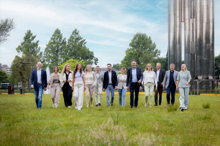 Een promotiefoto voor op kantoor