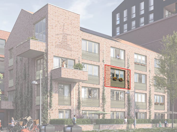 Foto 4 van Starters appartement - De Pelkuip (Bouwnr. 88)