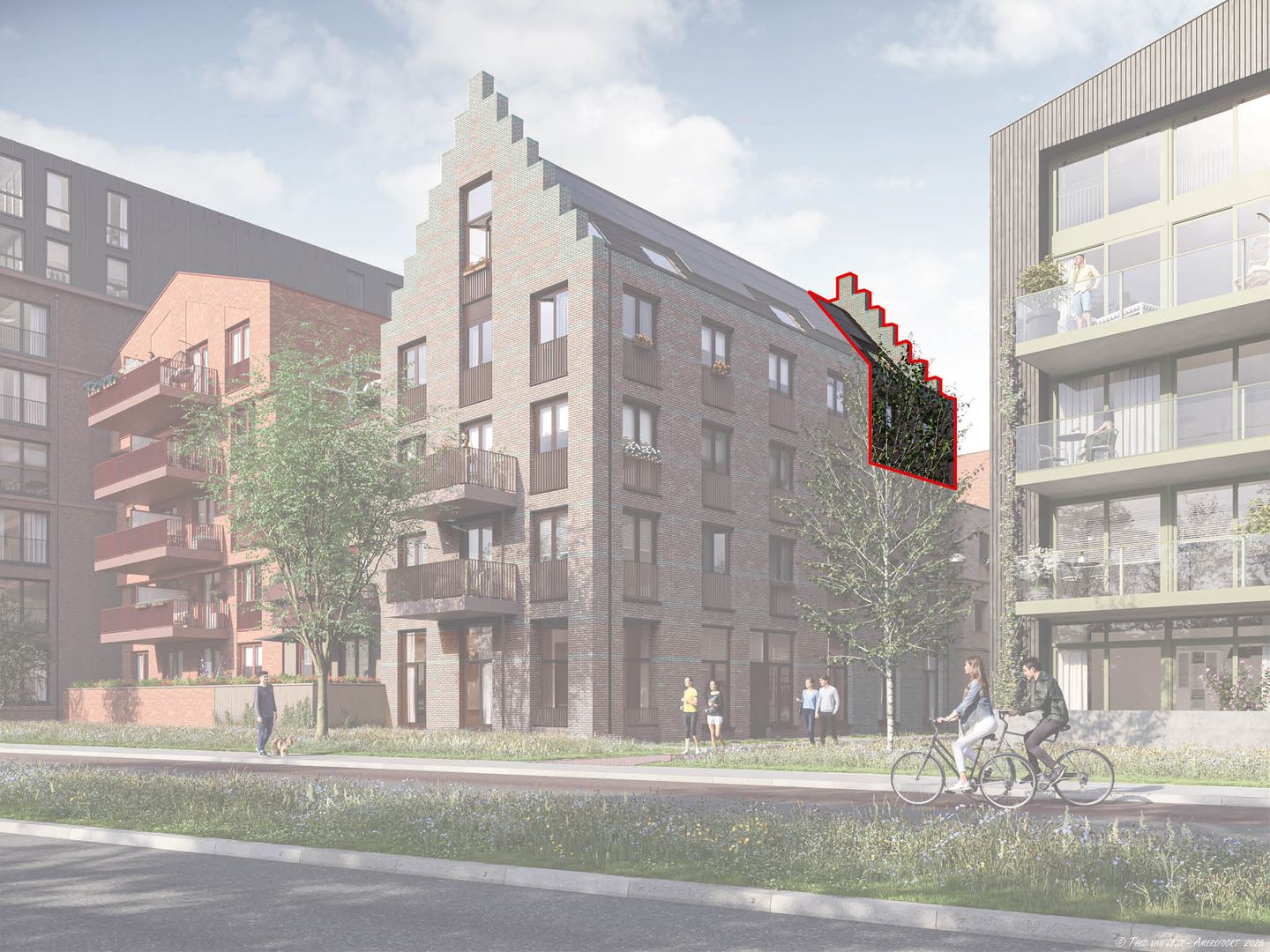 Foto 4 van Dubbellaagse appartement - De Koningsspil (Bouwnr. 121)