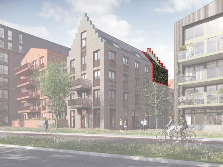 Foto 4 van Dubbellaagse appartement - De Koningsspil (Bouwnr. 121)