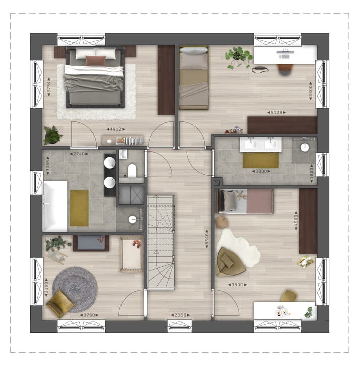 Foto 4 van Vrijstaande woning (Bouwnr. 5)