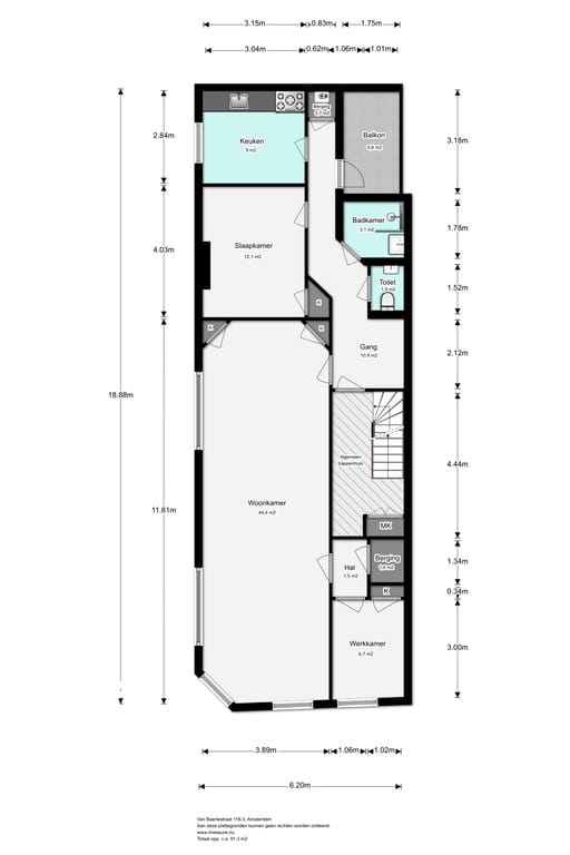 Foto 29 van Van Baerlestraat 118-3