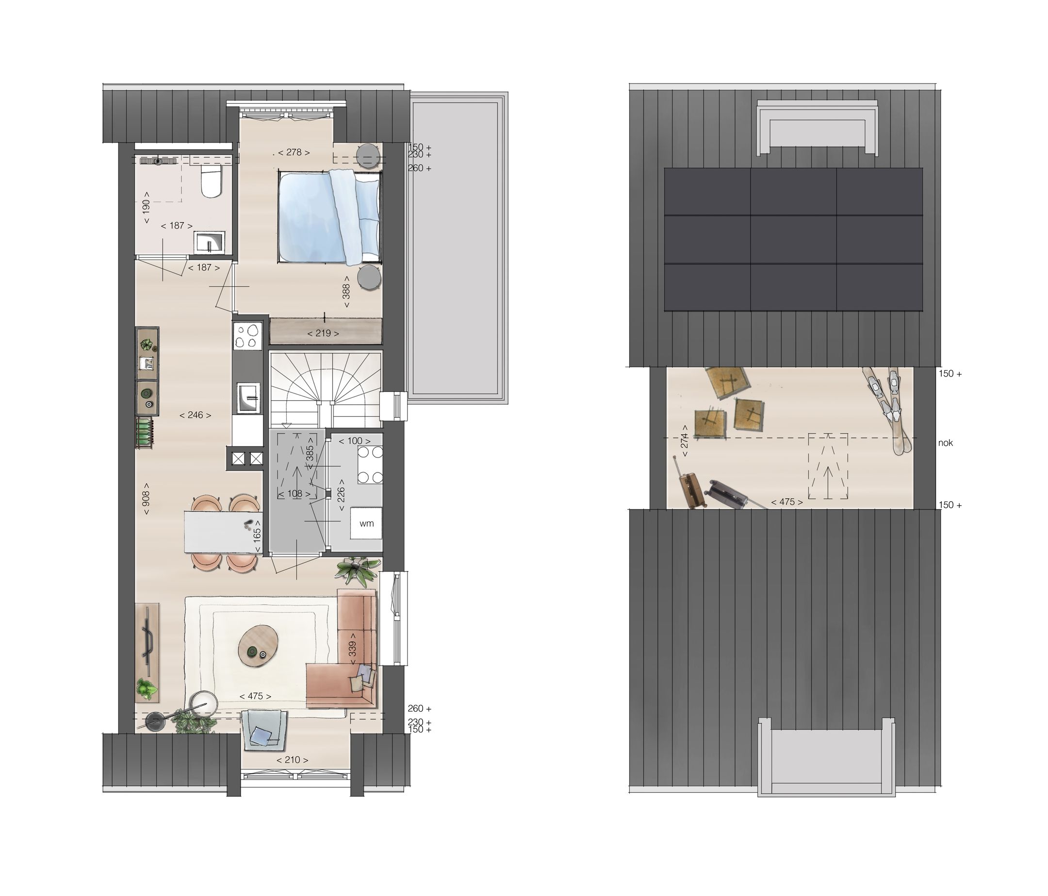 Foto 3 van Bovenwoning (Bouwnr. 45)