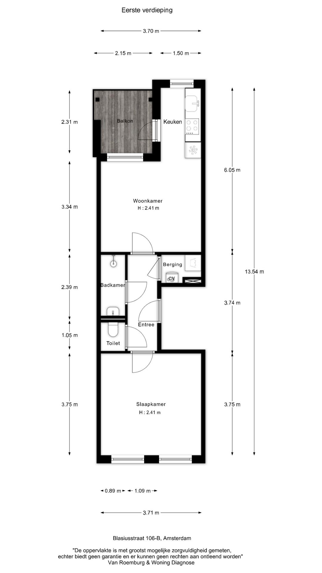 Photo 27 of Blasiusstraat 106-B