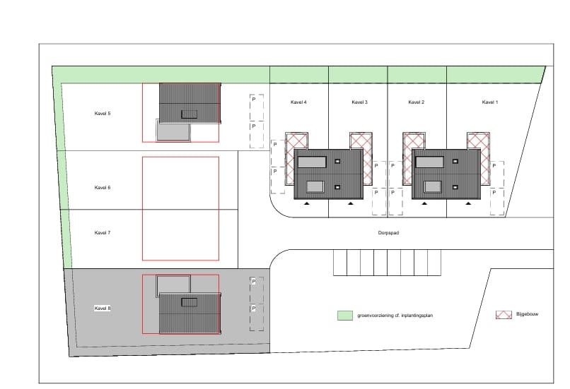 Foto 3 van Dorpspad (Bouwnr. 5)