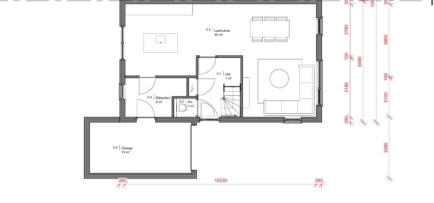 Foto 7 van Dorpspad (Bouwnr. 7)