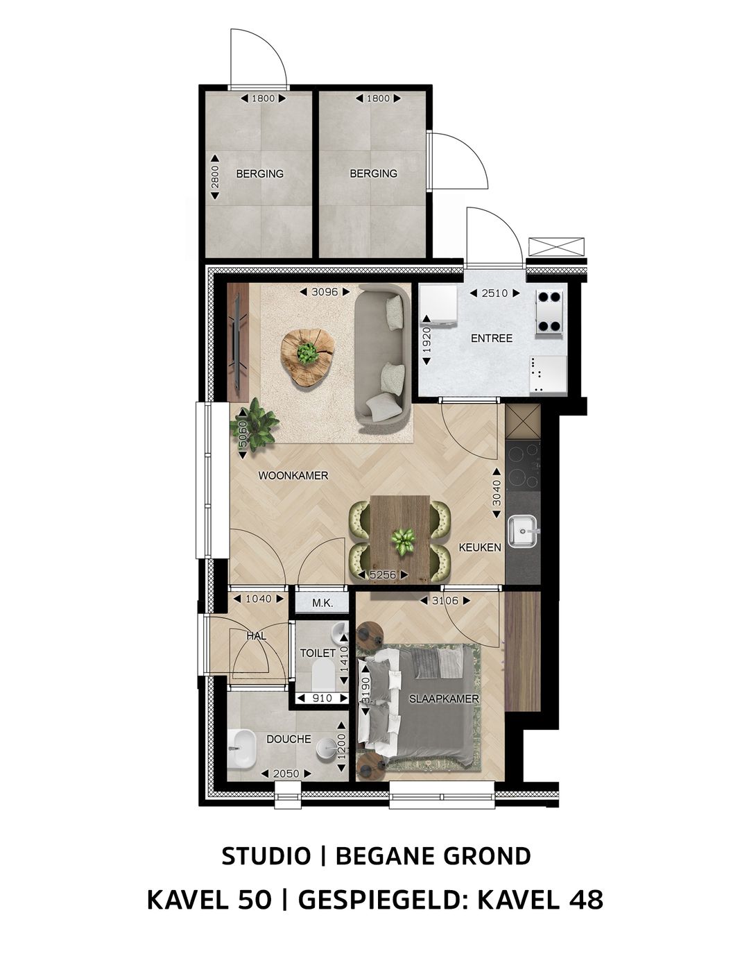 Photo 7 of Studio's (Bouwnr. 50)