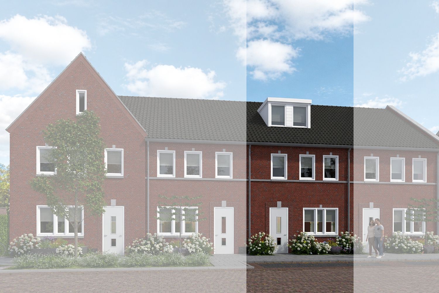 Rijwoningen (Bouwnr. 45)  false