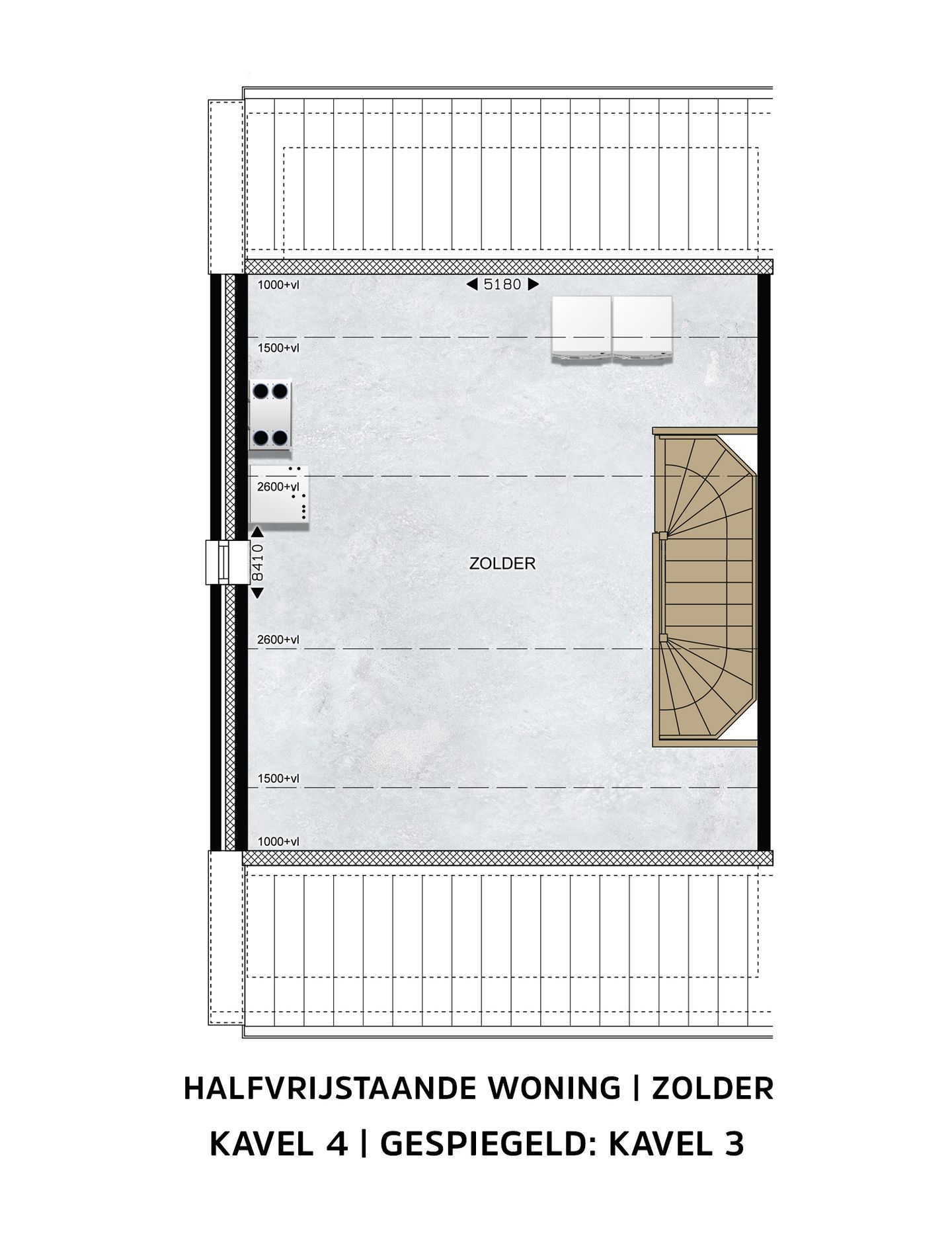 Foto 10 van Halfvrijstaande woningen (Bouwnr. 4)