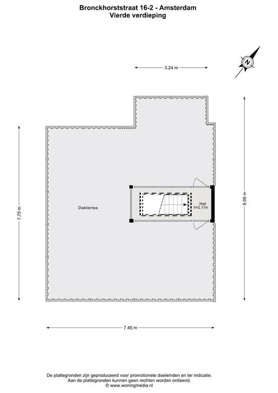 Foto 44 van Bronckhorststraat 16-2