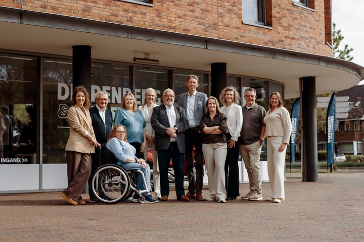 Een promotiefoto voor op kantoor