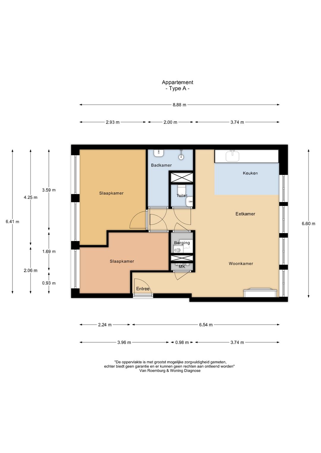 Photo 11 of Type A - 3k appartement (Bouwnr. 6)