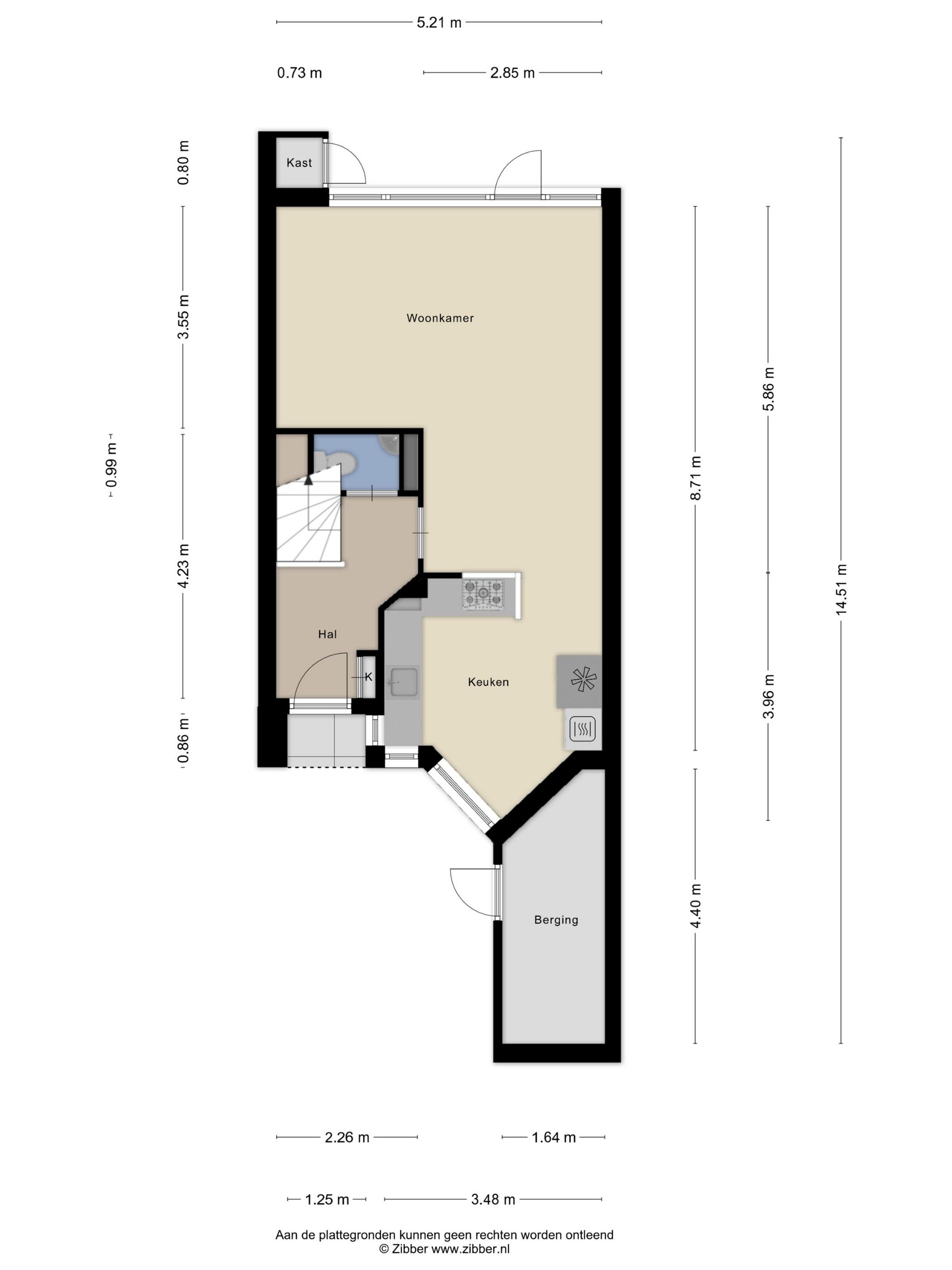 Foto 45 van Leidekkerstraat 21