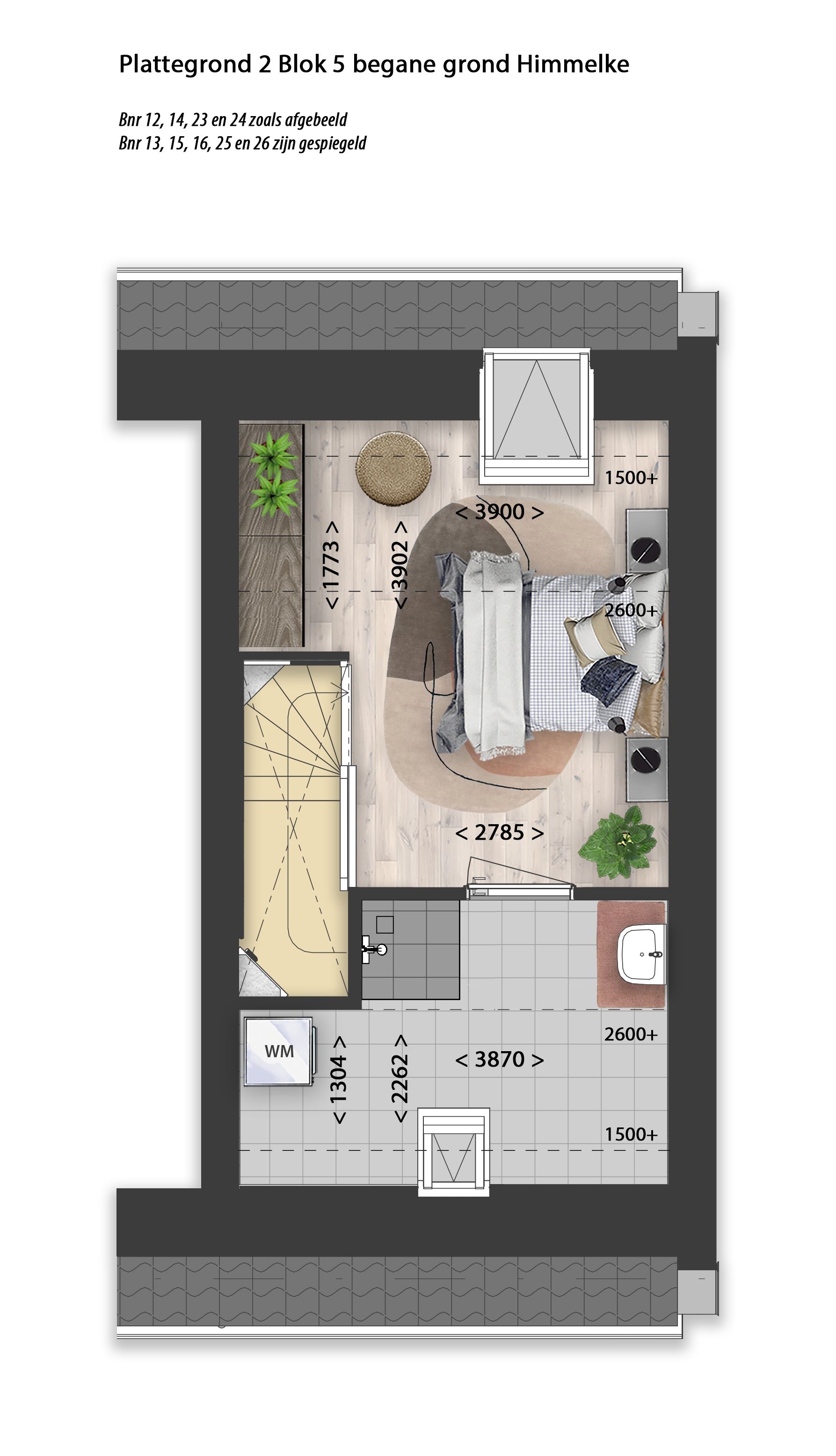 Foto 6 van Himmelke Tussenwoning (Bouwnr. 25)