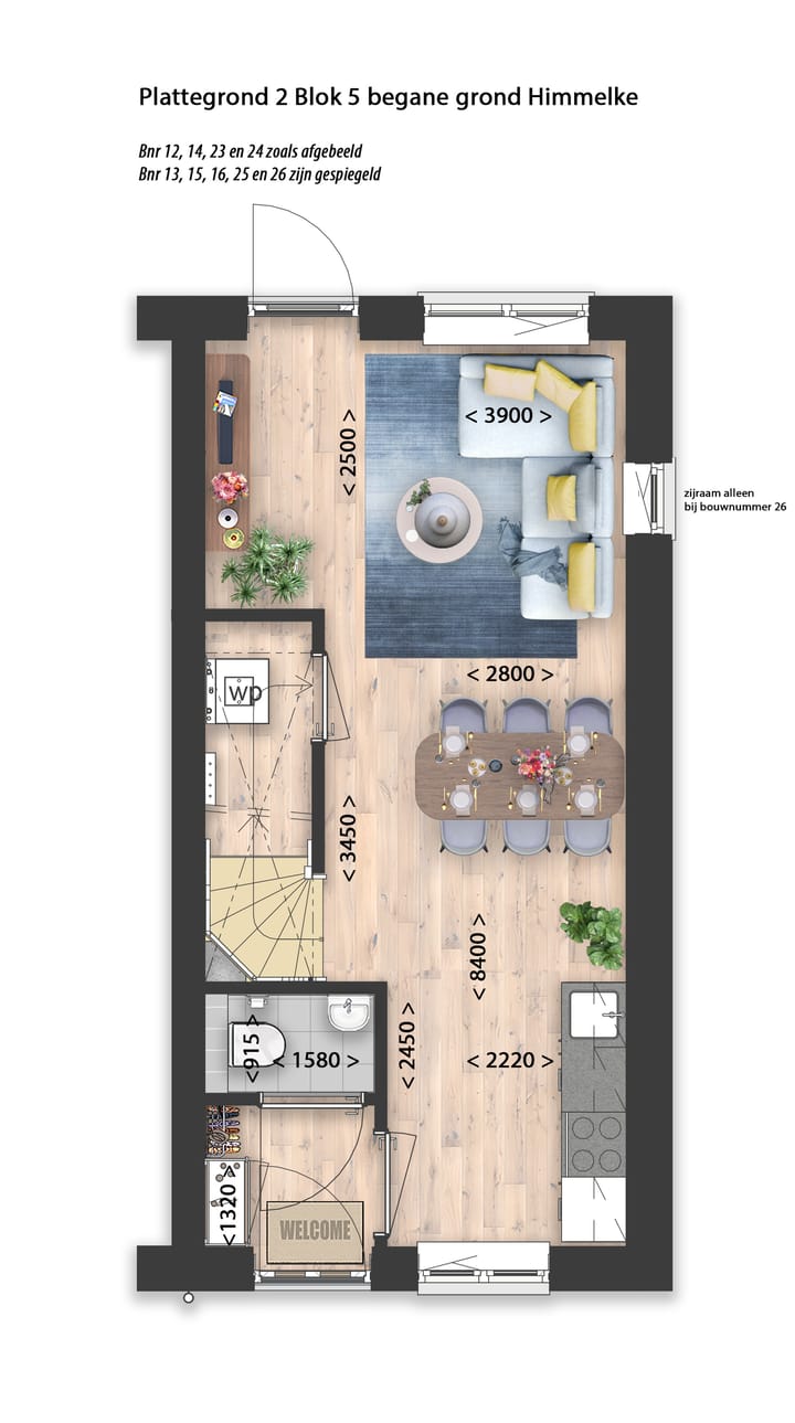 Foto 5 van Himmelke Tussenwoning (Bouwnr. 25)