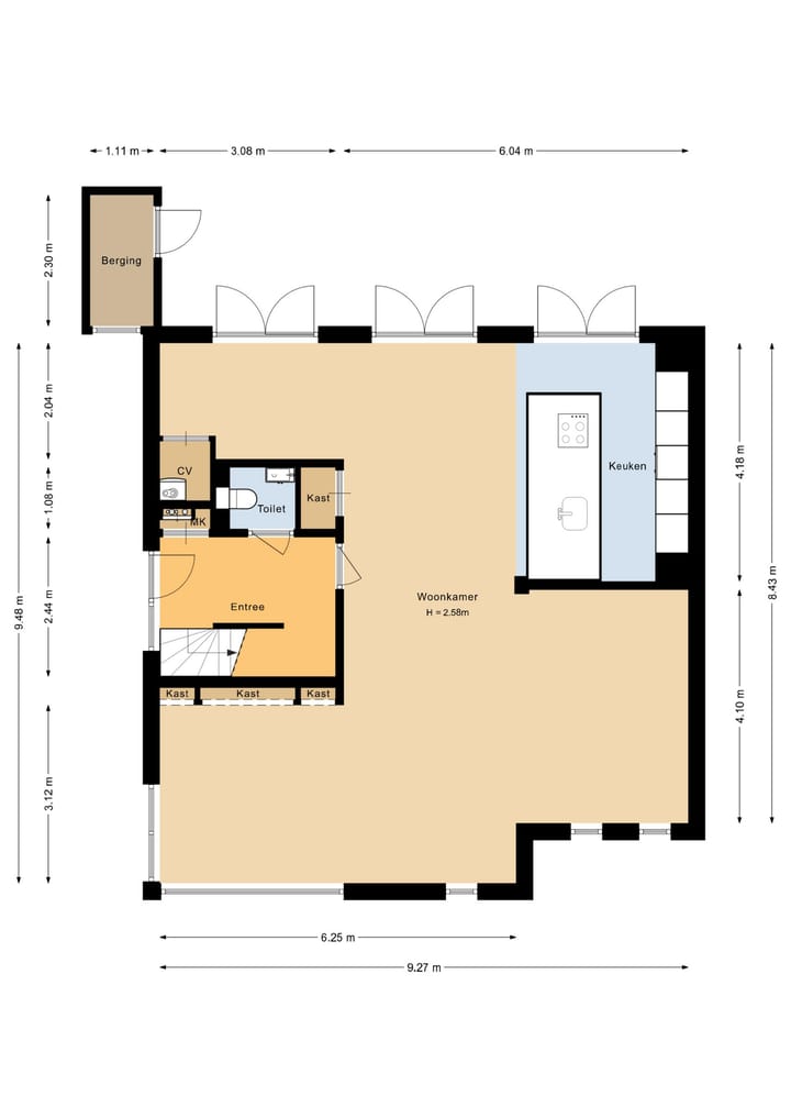 Vrijstaande woning te koop: Nobellaan 45, Almere