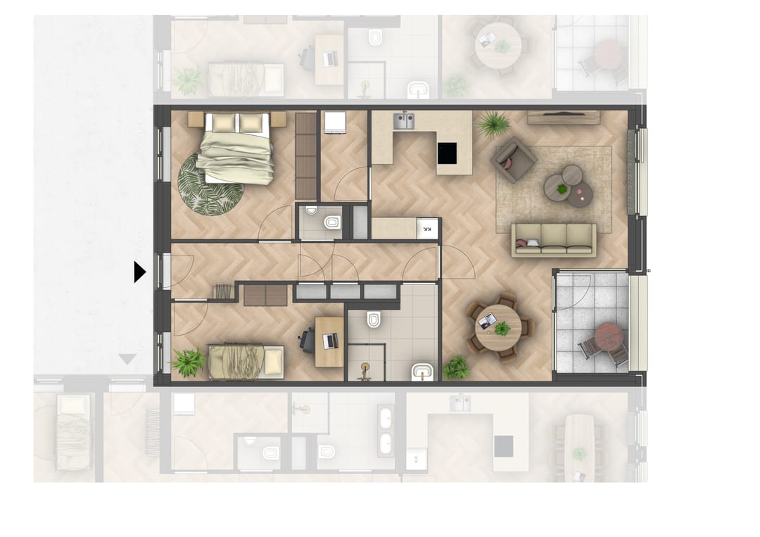Photo 7 of 't Stadswit - Appartementen (Bouwnr. 4)