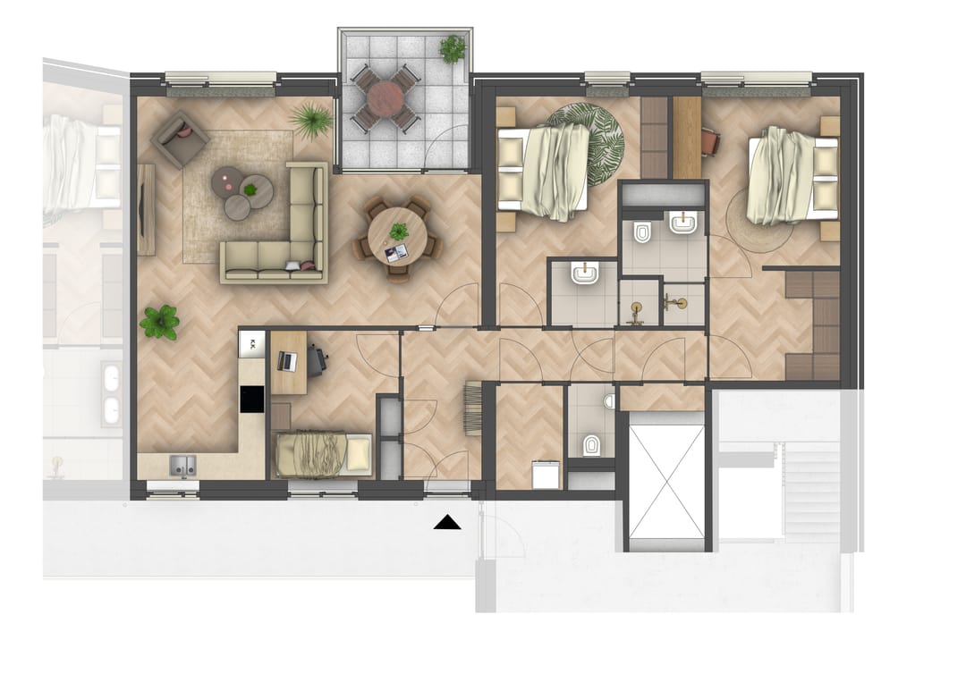 Photo 7 of 't Stadswit - Appartementen (Bouwnr. 36)