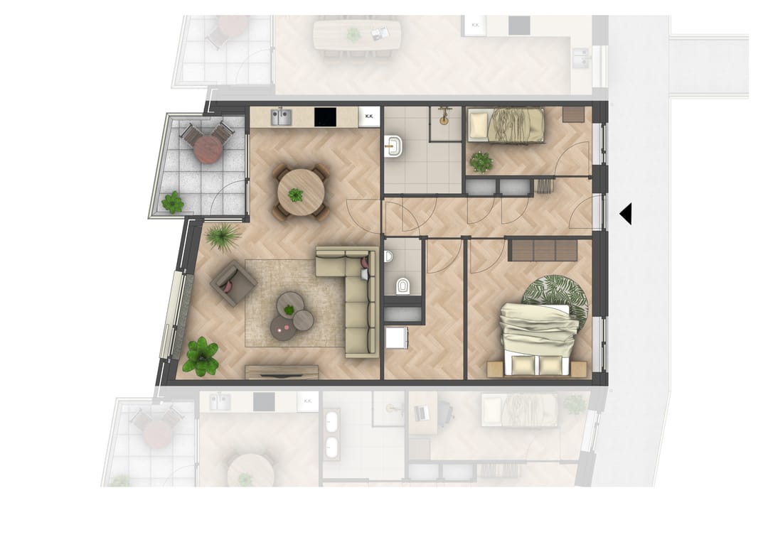 Photo 7 of 't Stadswit - Appartementen (Bouwnr. 20)