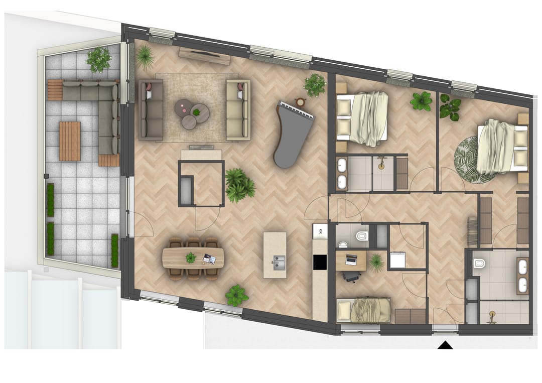 Photo 7 of 't Stadswit - Appartementen (Bouwnr. 35)