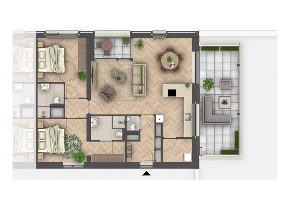 Photo 7 of 't Stadswit - Appartementen (Bouwnr. 34)