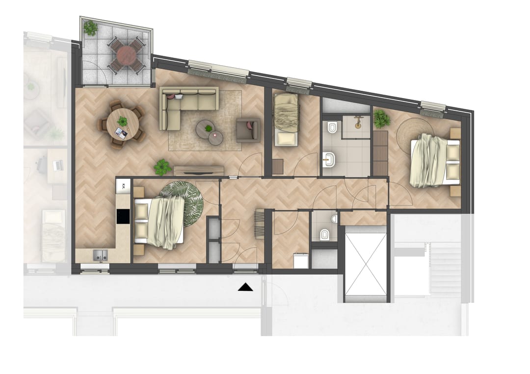 Photo 7 of 't Stadswit - Appartementen (Bouwnr. 32)