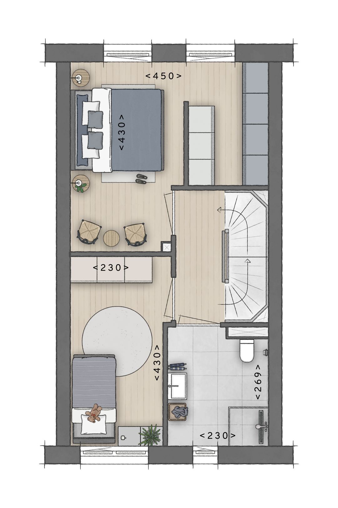 Foto 8 van 23 | Rijwoning | De Tuinen | Fase 7b (Bouwnr. 23)