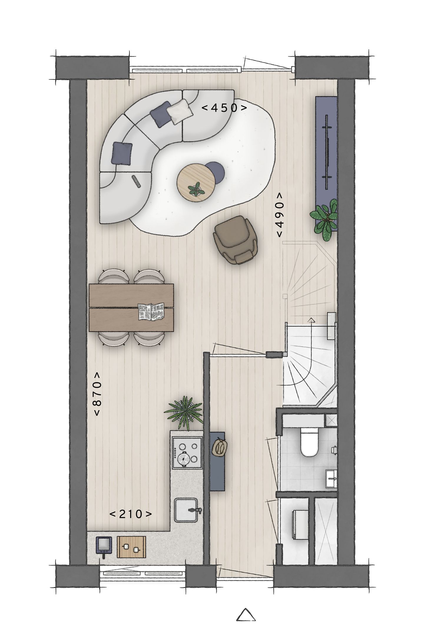 Foto 4 van 23 | Rijwoning | De Tuinen | Fase 7b (Bouwnr. 23)