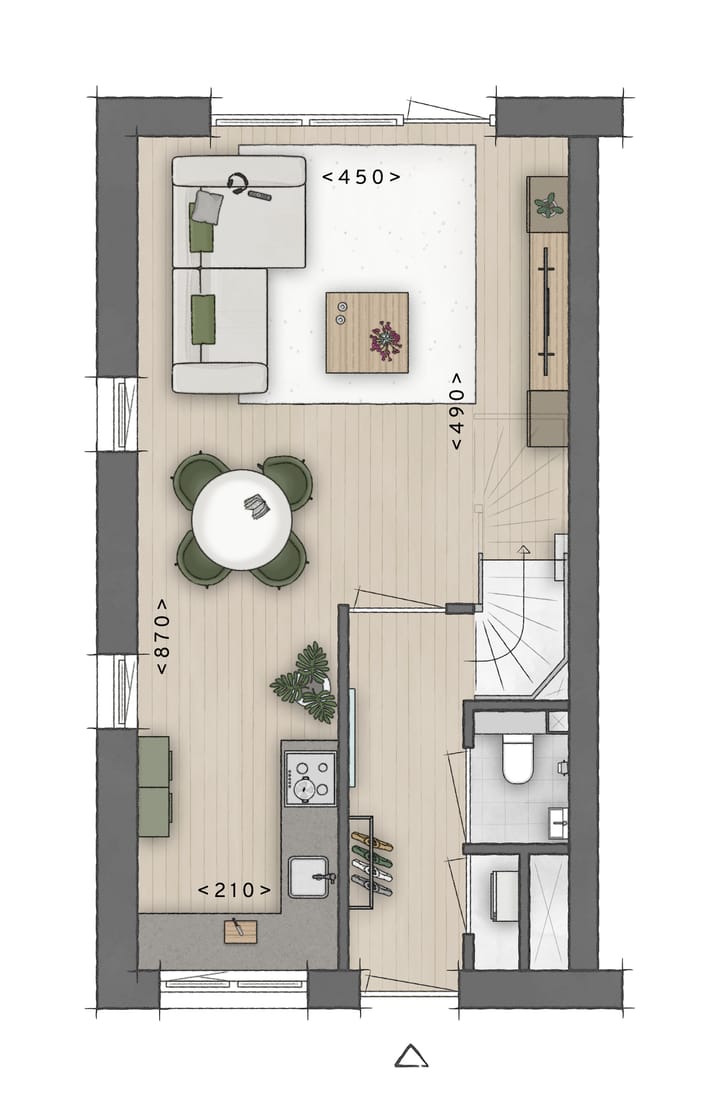 Foto 4 van 25 | Hoekwoning | De Tuinen | Fase 7b (Bouwnr. 25)