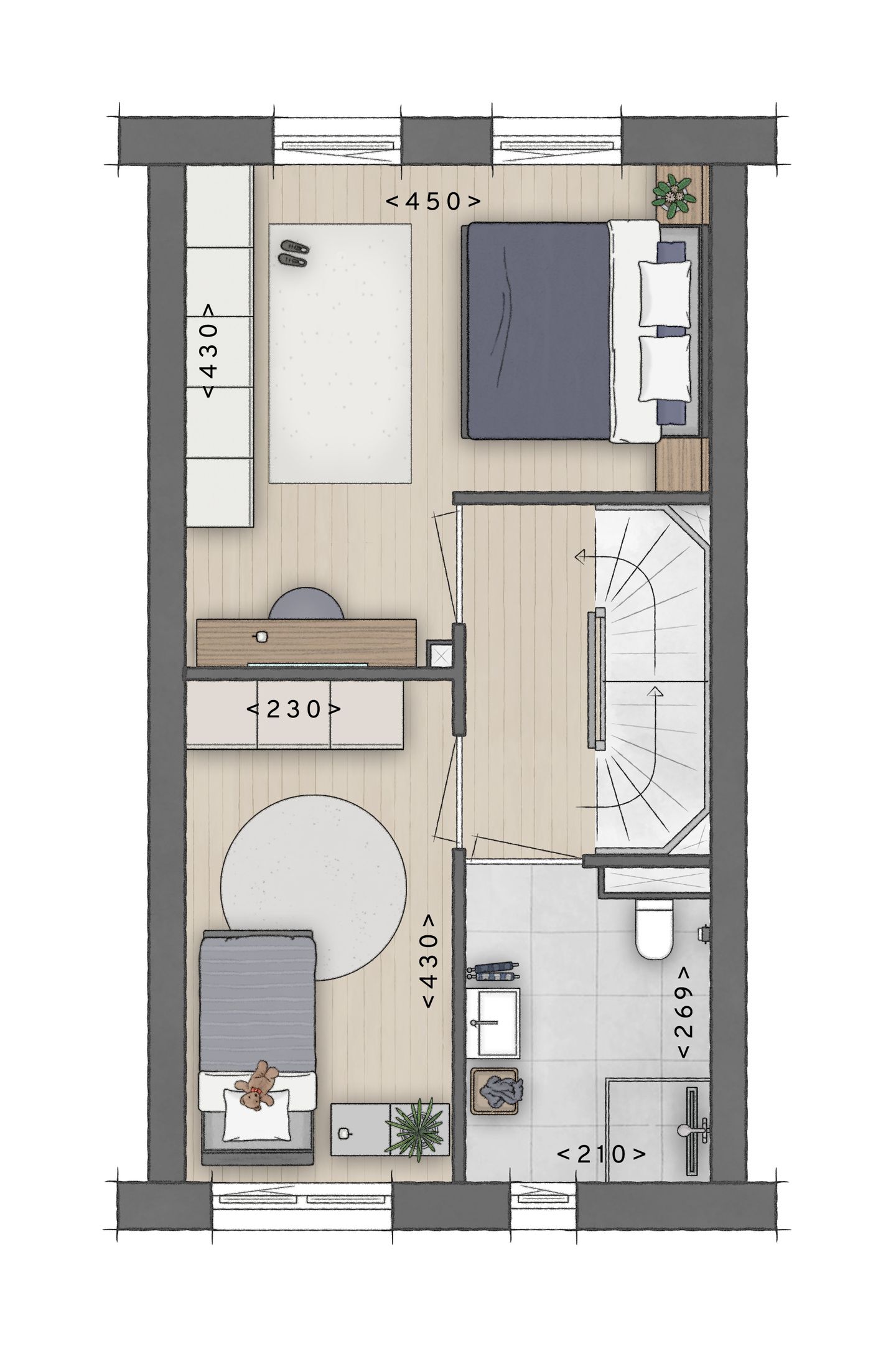 Foto 5 van 23 | Rijwoning | De Tuinen | Fase 7b (Bouwnr. 23)