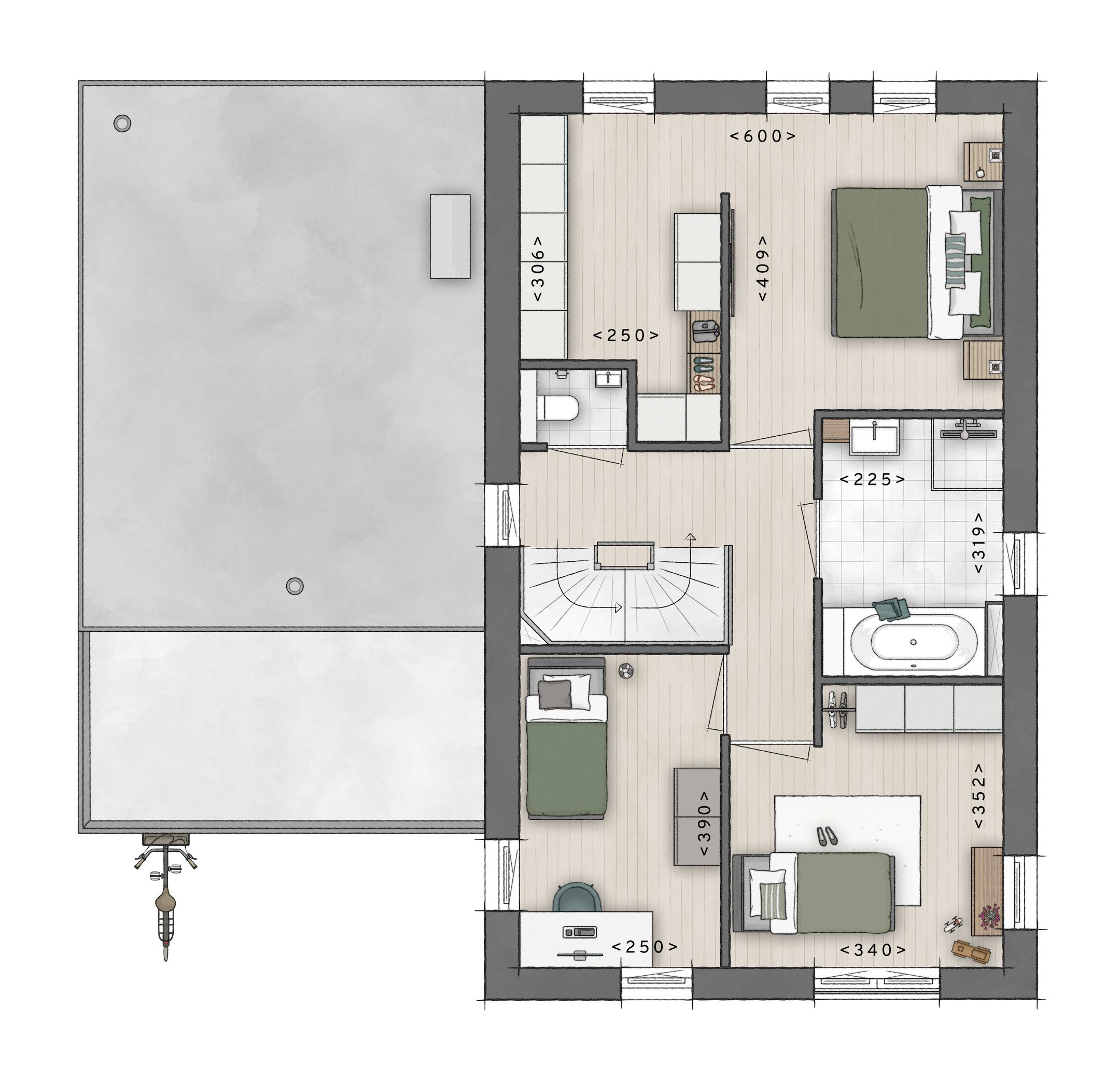 Foto 9 van 1 | Vrijstaand | De Tuinen | Fase 7b (Bouwnr. 1)