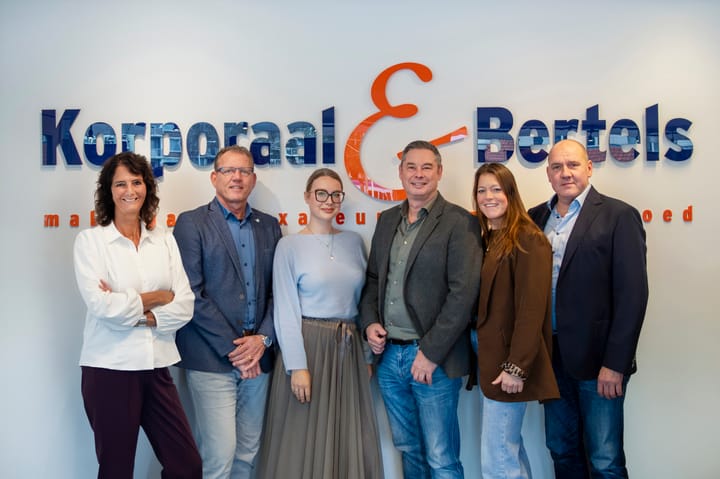 Een promotiefoto voor op kantoor
