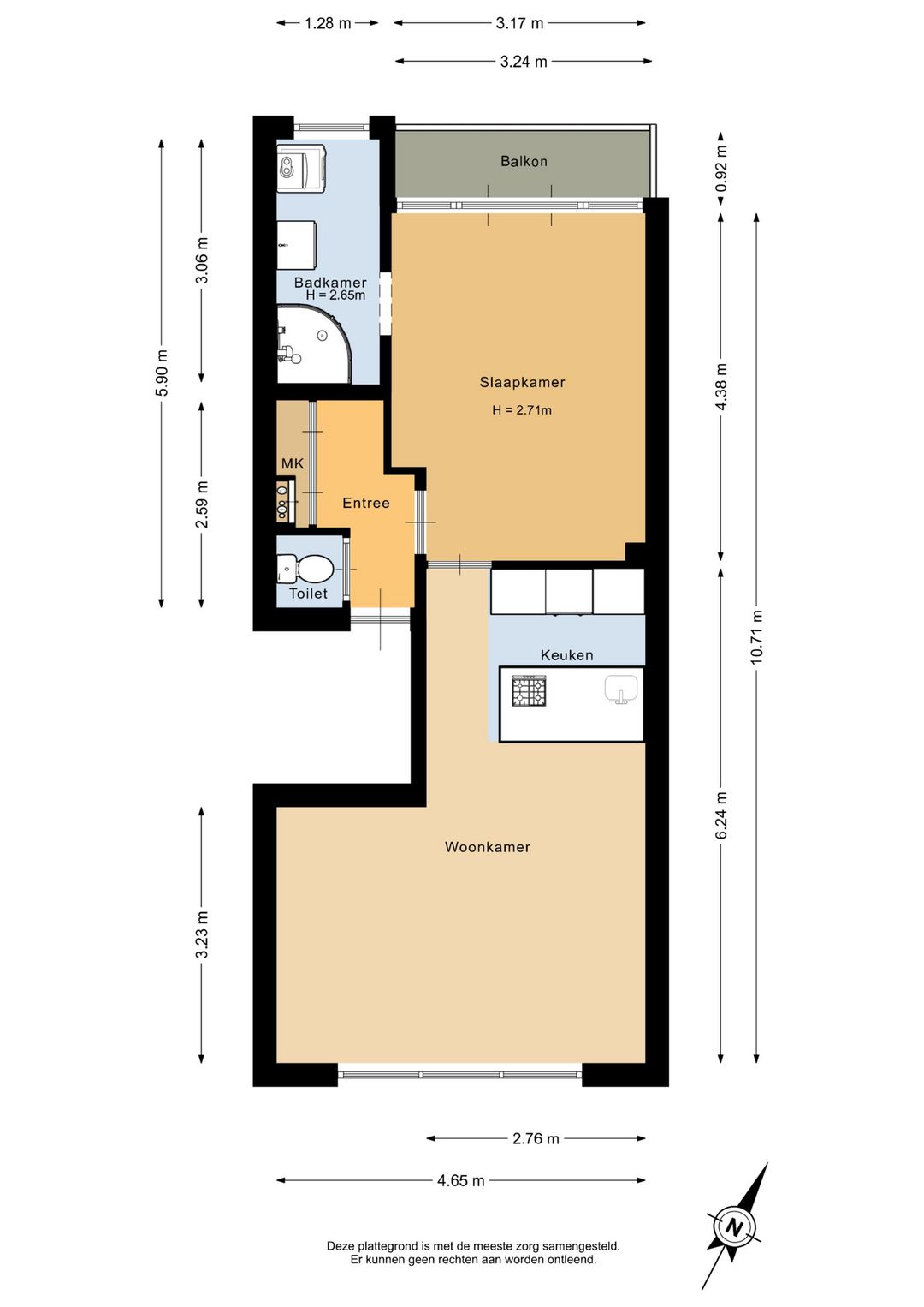 Foto 31 van Luzacstraat 13-B01