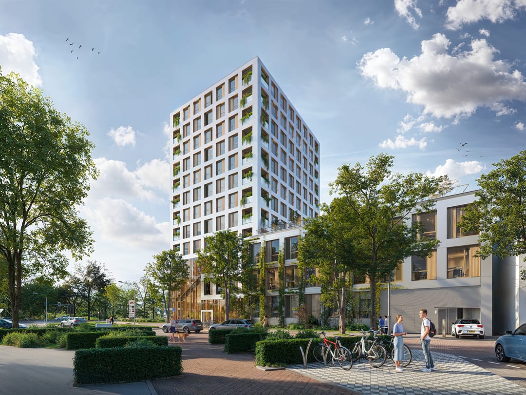 Foto 1 van 1.14 | 1 kmr app | Type D1 | The Grid (Bouwnr. 14)