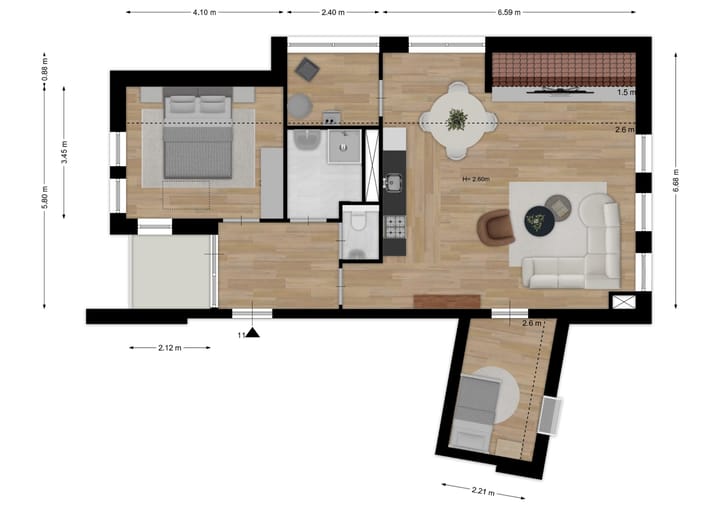 Foto 2 van Type I (Bouwnr. 11)