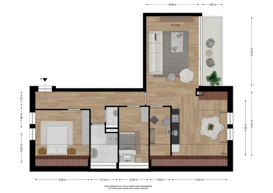 Foto 2 van Type G (Bouwnr. 9)
