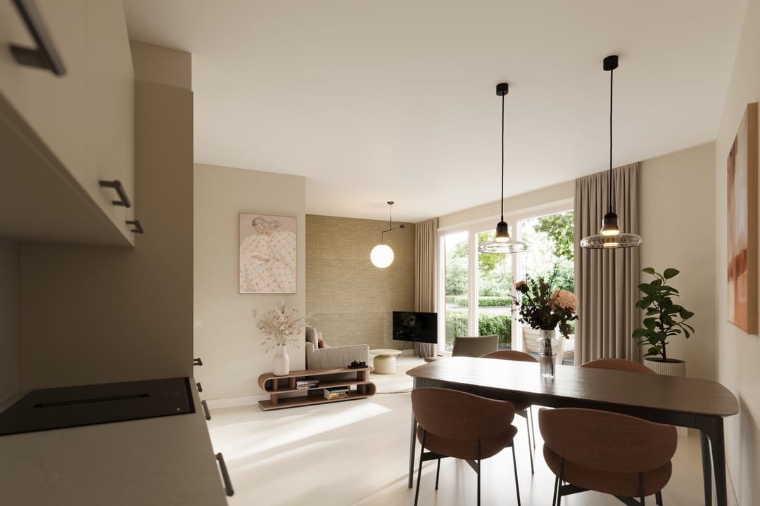 Foto 2 van B01 | 2-kamer appartement | Hofstraat (Bouwnr. 1)