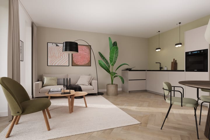 Foto 2 van B12 | 3-kamer appartement | Hofstraat (Bouwnr. 12)