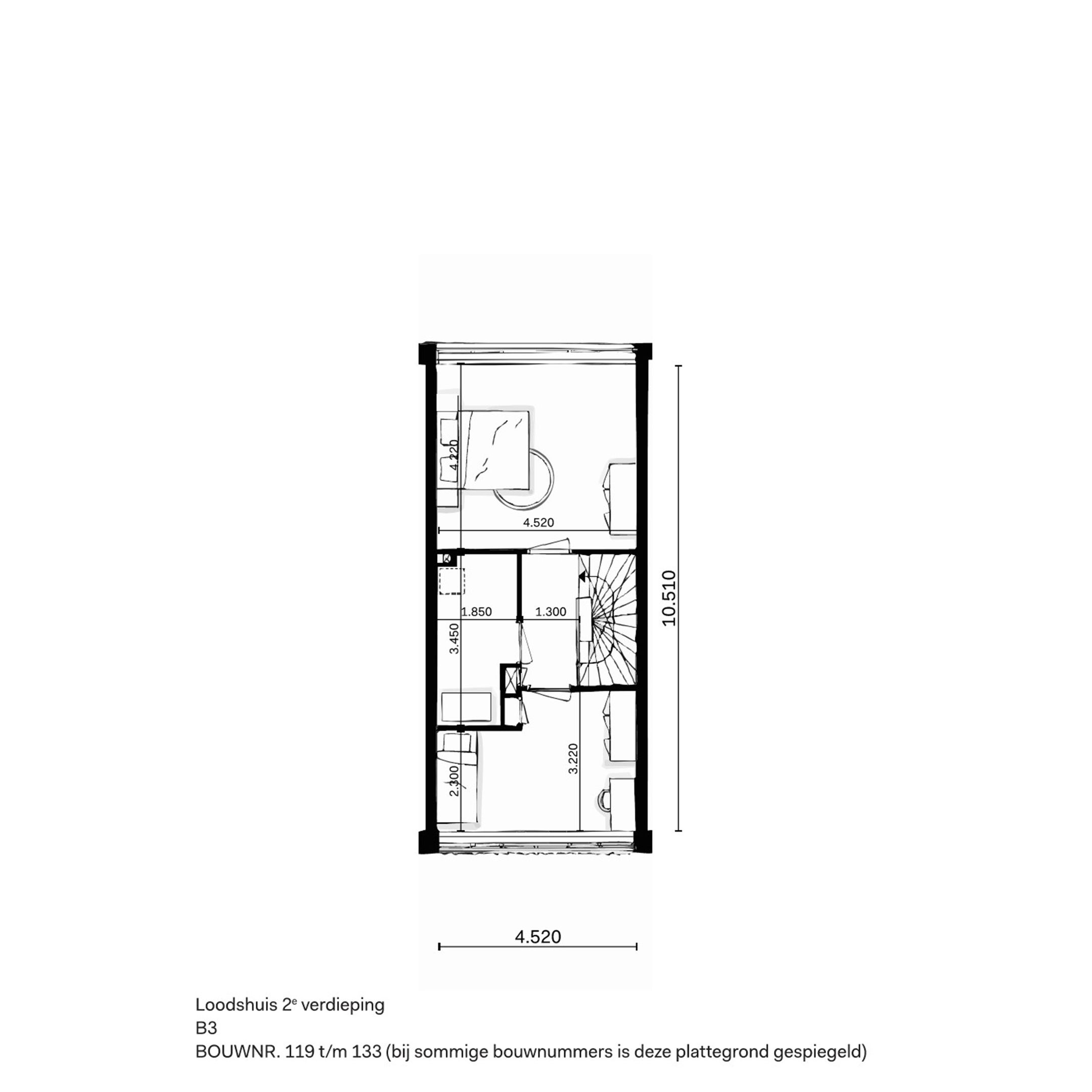 Foto 15 van Loodshuizen (Bouwnr. 129)