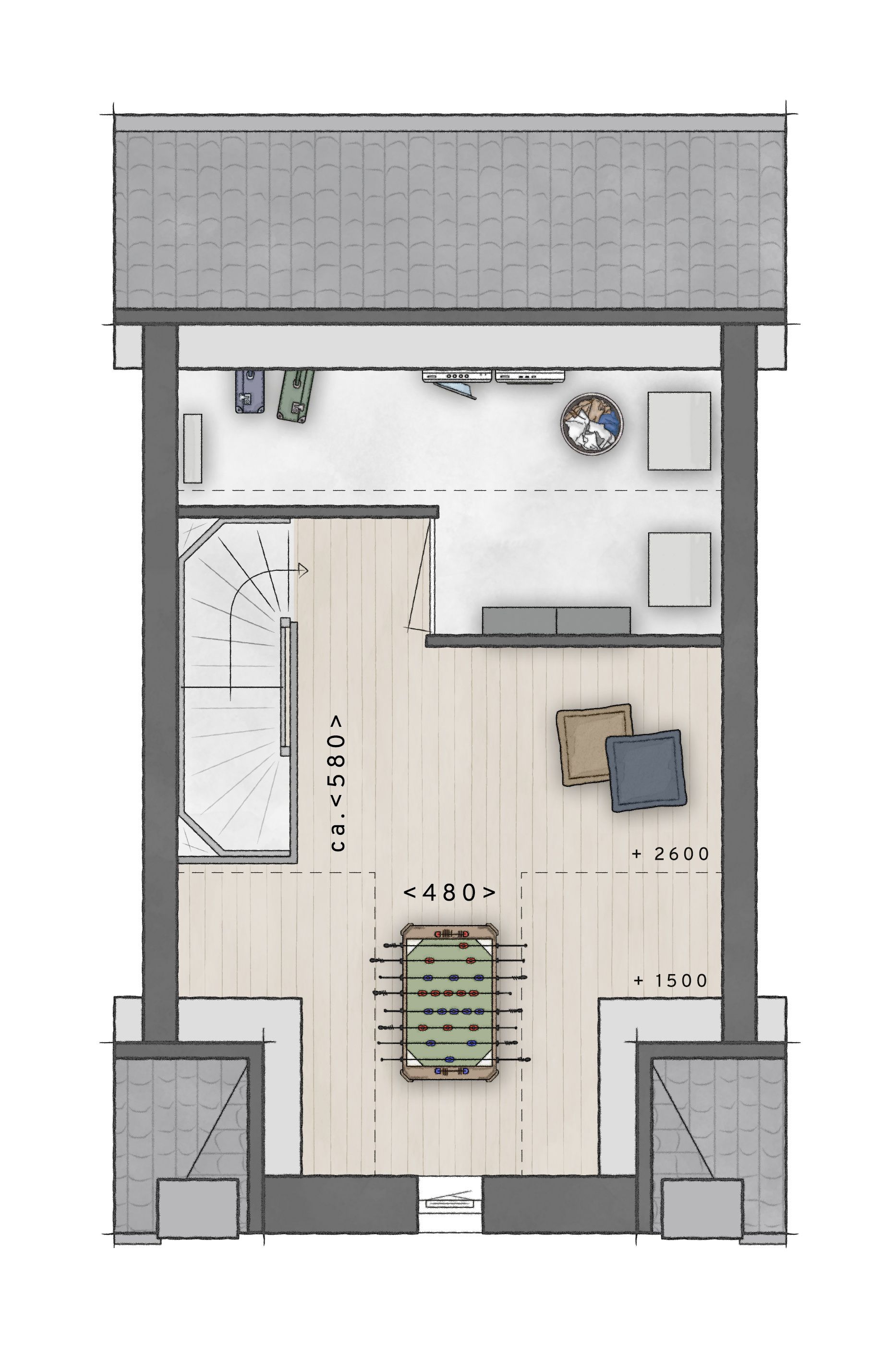 Foto 6 van 7 | Rijwoning | De Tuinen | Fase 7b (Bouwnr. 7)
