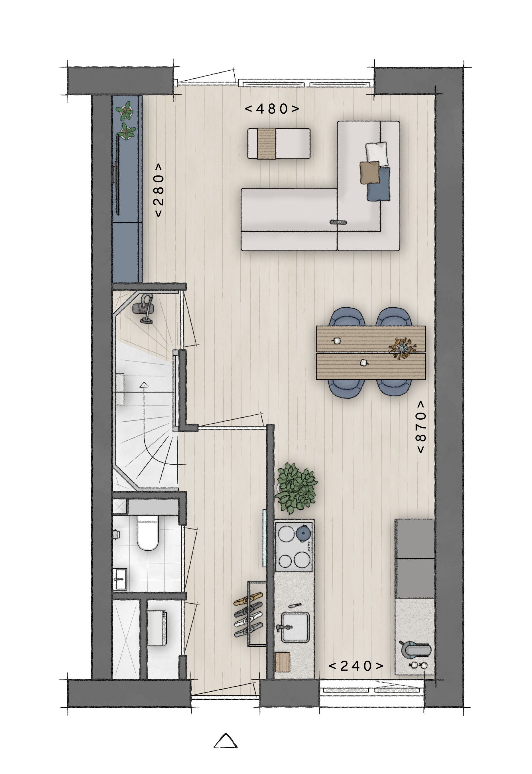 Foto 6 van 15 | Rijwoning | De Tuinen | Fase 7b (Bouwnr. 15)