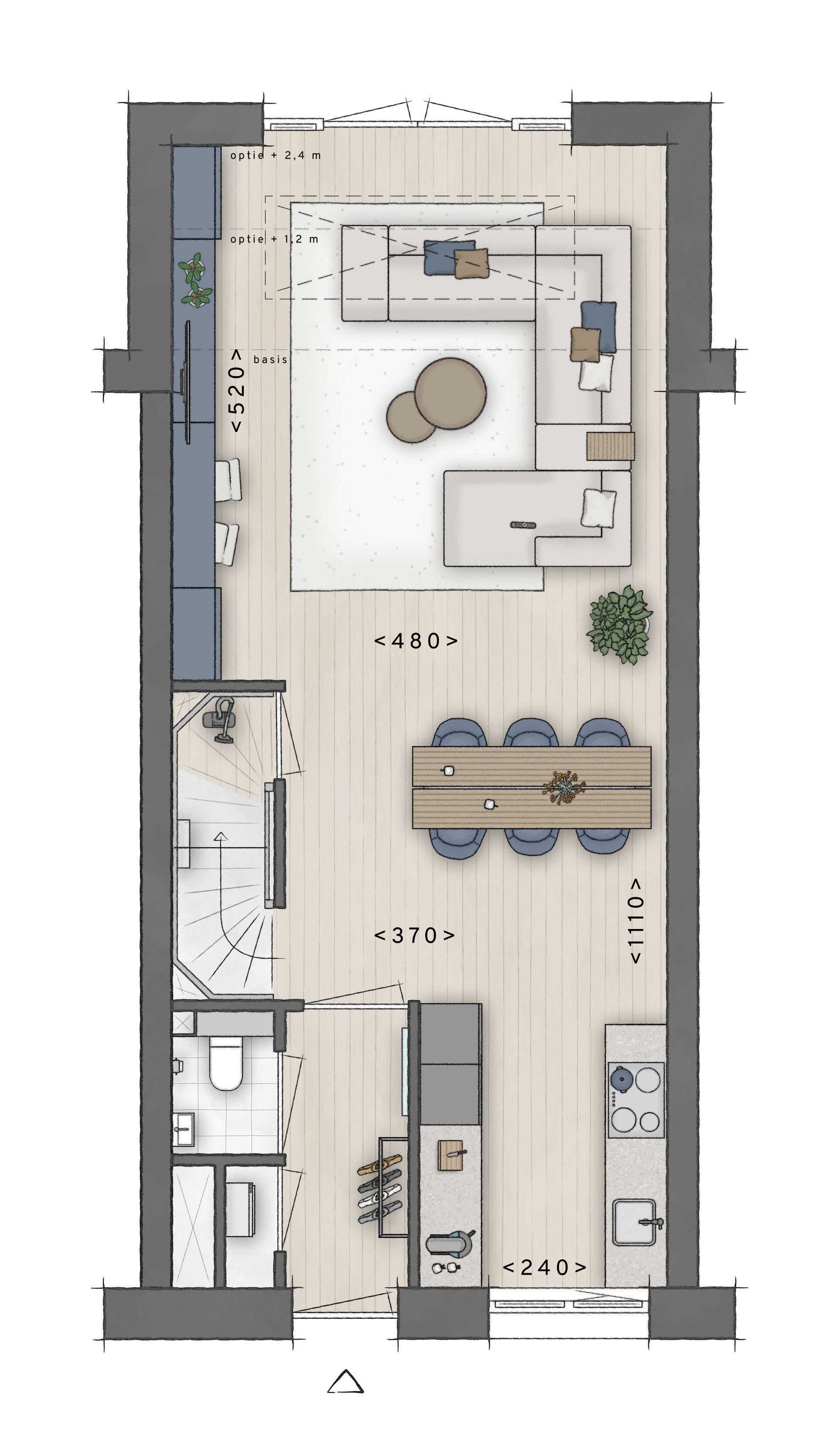 Foto 9 van 15 | Rijwoning | De Tuinen | Fase 7b (Bouwnr. 15)