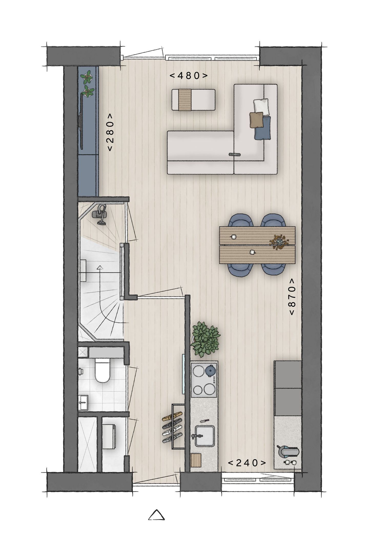 Foto 5 van 18 | Hoekwoning | De Tuinen | Fase 7b (Bouwnr. 18)