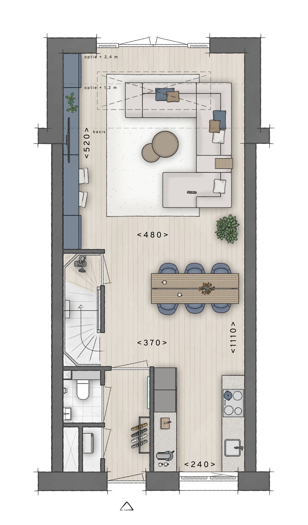 Foto 8 van 18 | Hoekwoning | De Tuinen | Fase 7b (Bouwnr. 18)