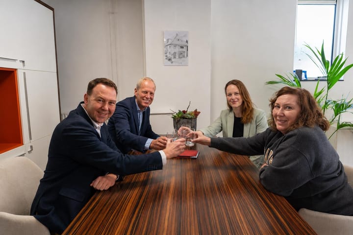 Een promotiefoto voor op kantoor