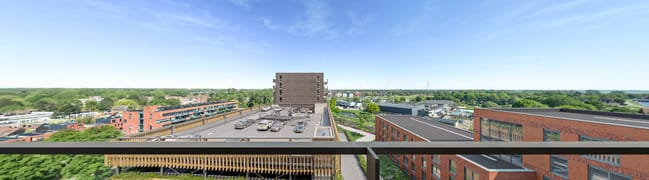 Bekijk 360° foto van balkon1 van The Future - 3-kamer appartementen.
