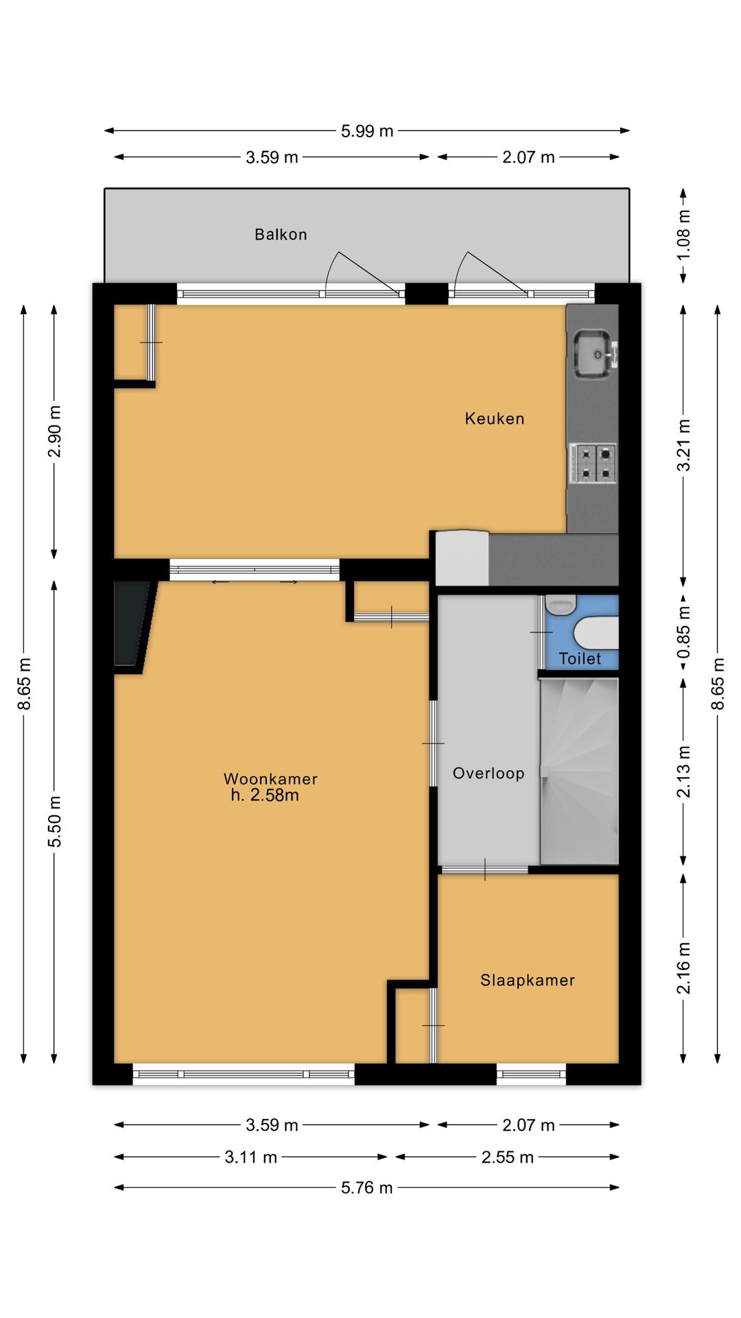 Foto 32 van Prinses Margrietstraat 44-BS