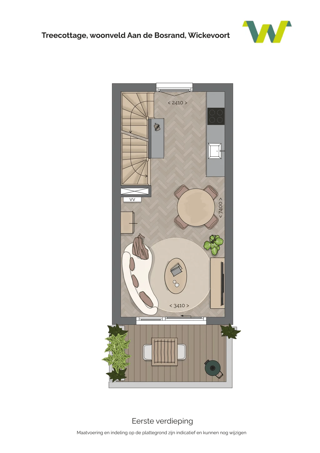 Foto 6 van Treecottage middenwoning (Bouwnr. 3)